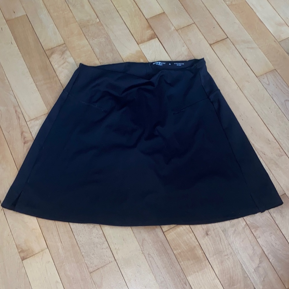 Black tennis skirt